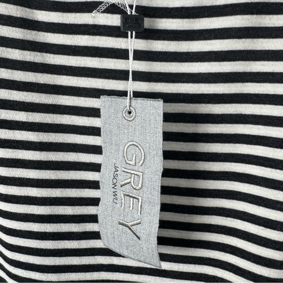 Grey by Jason Wu Striped Mini Shift Dress - Picture 4 of 7